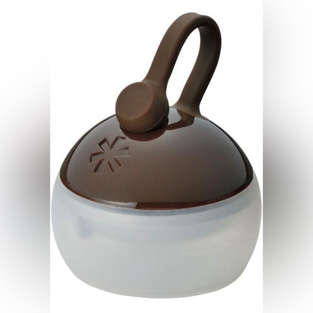 Snow Peak Mini Hozuki Lantern Travel Portable Light ES-041WH-US Bark Brown